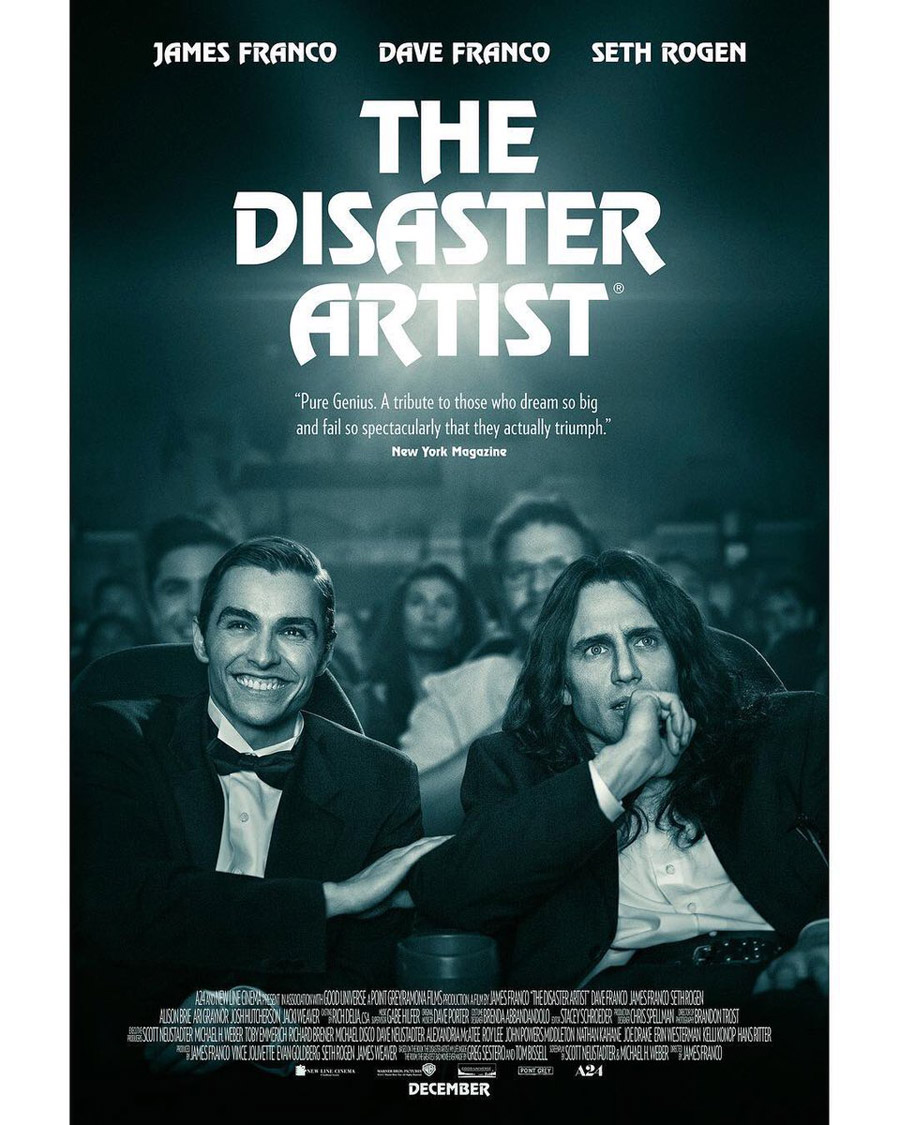 The disaster artist poster