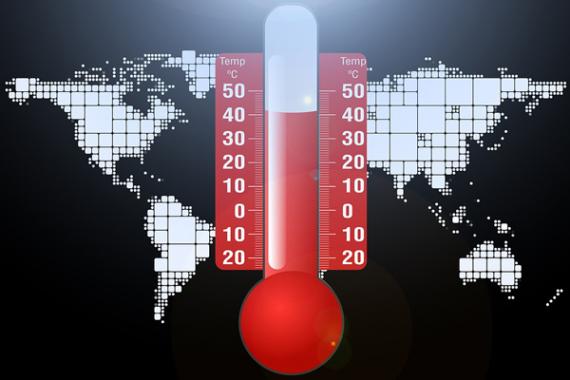 Allarme innalzamento temperatura terrestre
