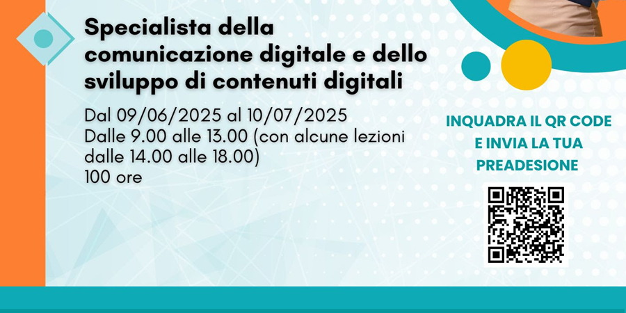 Corso Specialista della comunicazione digitale