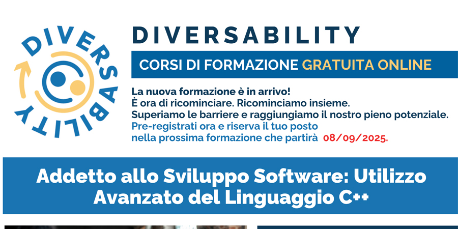Corso Addetto allo Sviluppo Software e Utilizzo Avanzato del Linguaggio C++