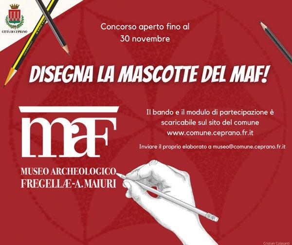 Disegna la mascotte del MAF