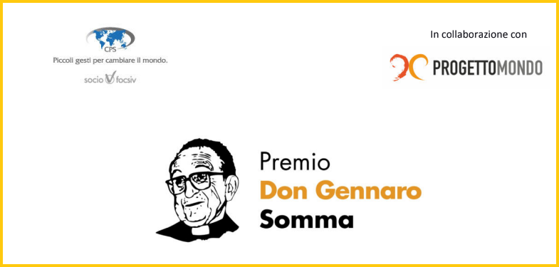 Bando Premio Don Gennaro Somma locandina