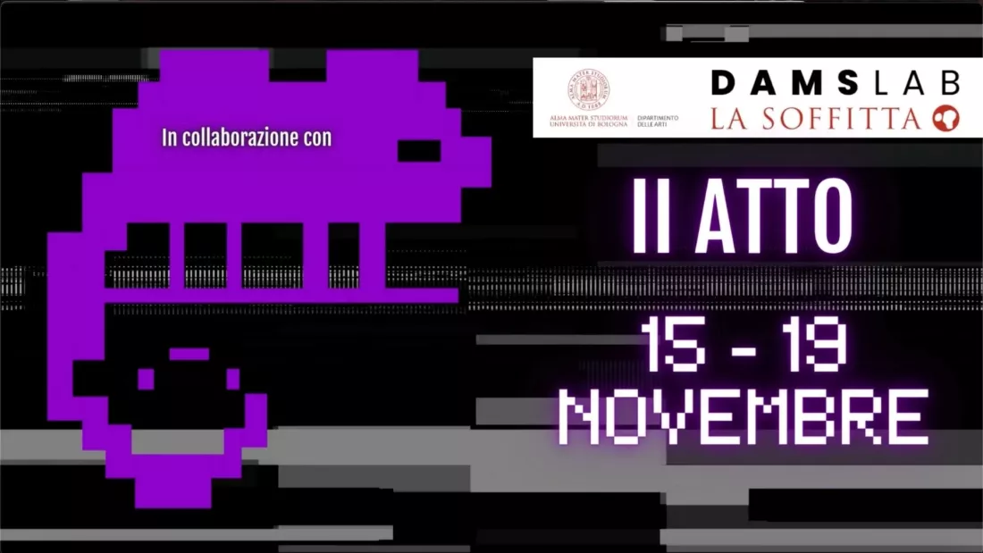 II atto Zed Festival 15-19 novembre, collaborazione con damslab La Soffitta