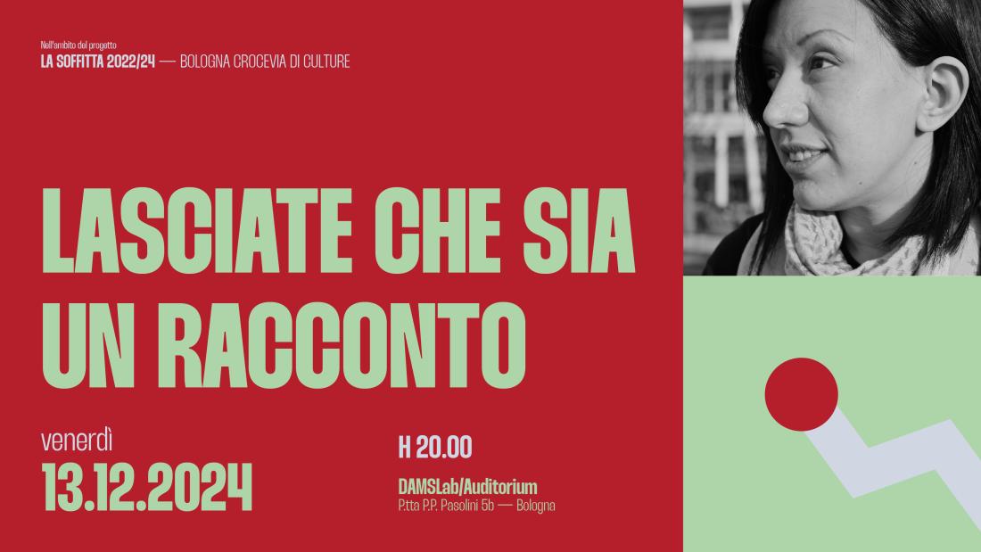 Locandina Evento "lasciate che sia un racconto"