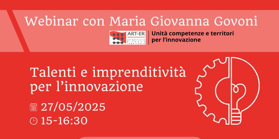 Talenti e imprenditività per l'innovazione