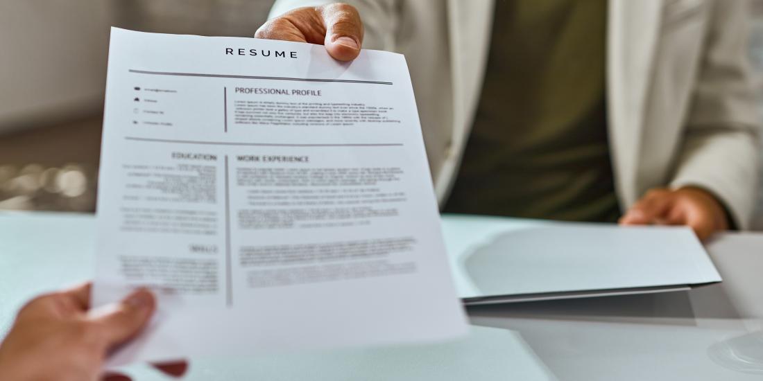Webinar CV e lettera di presentazione