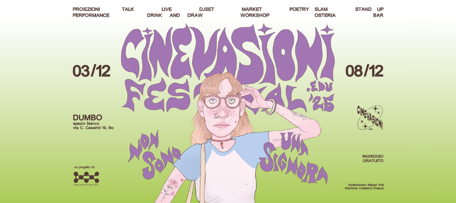 banner festival cinevasioni, locandina