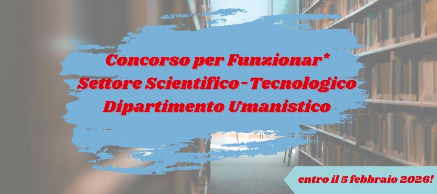 concorso funzionario settore umanistico Ferrara 