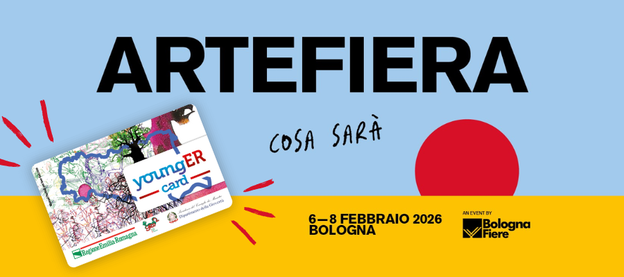 banner artefiera con riferimento a younger card