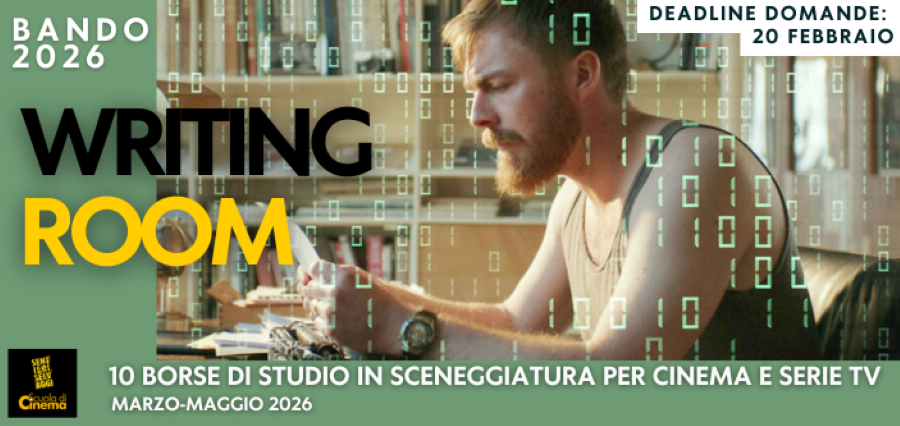 Writing Room bando 2026 scuola di cinema 