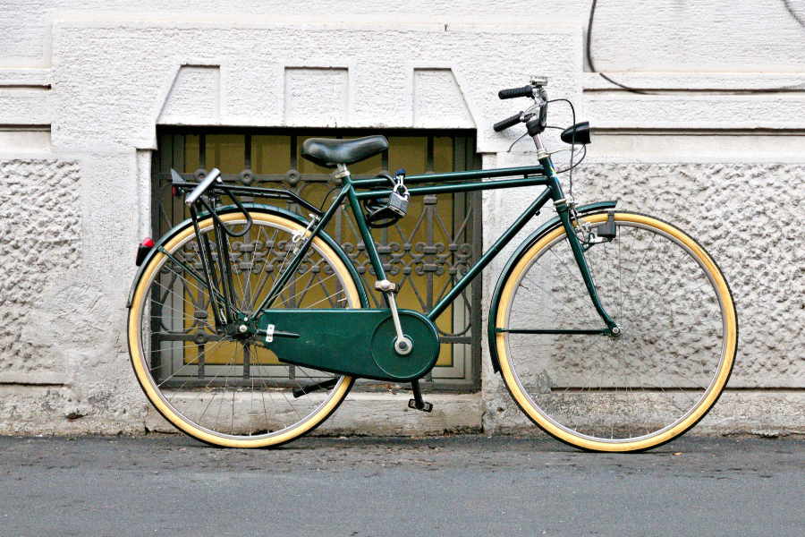 bici verde