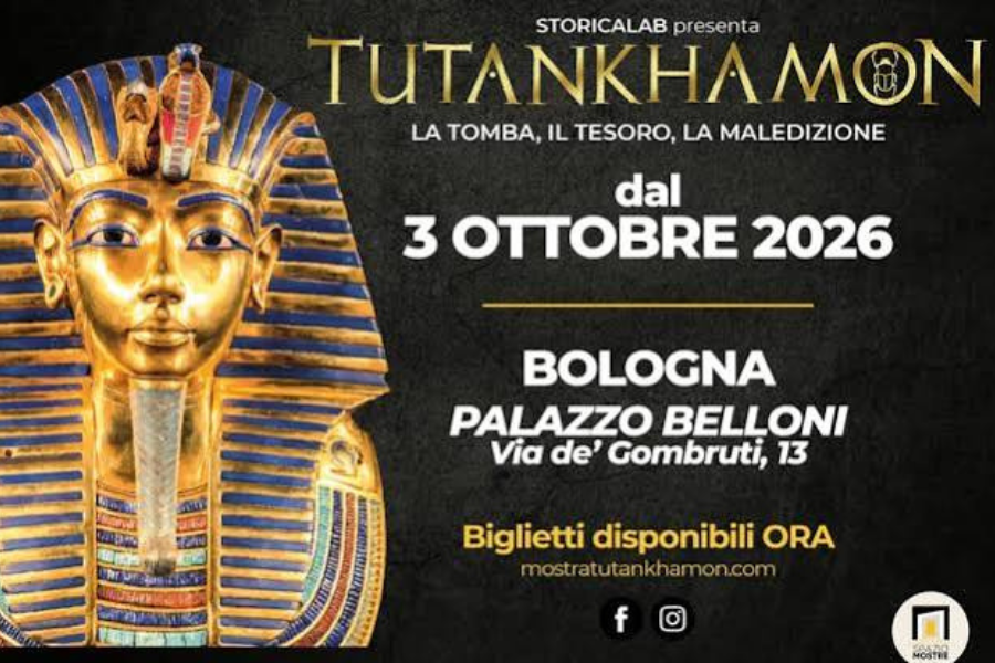 grafica mostra tutankhamon