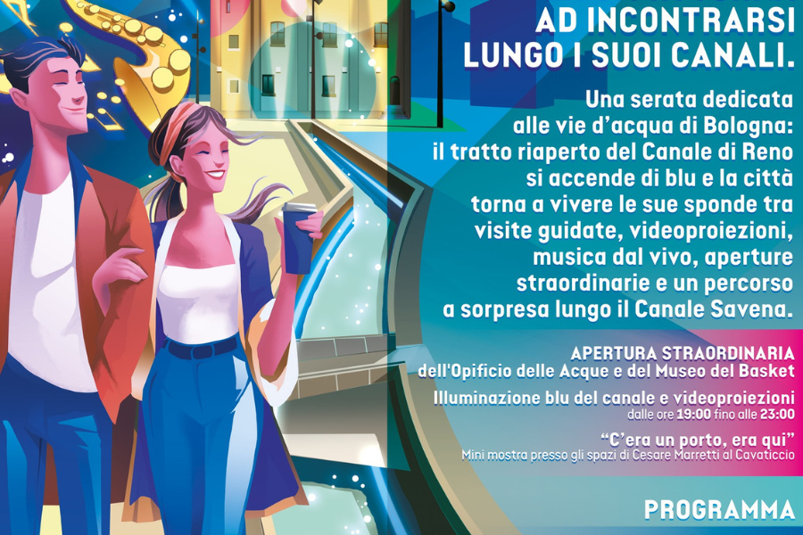 notte blu Bologna