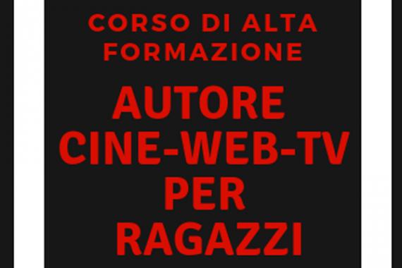 Locandina corso Autore cine-web-tv per ragazzi