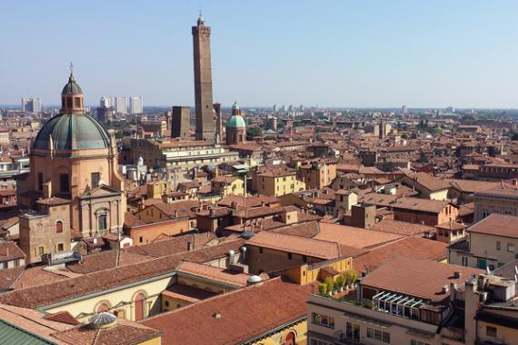 panoramica di bologna