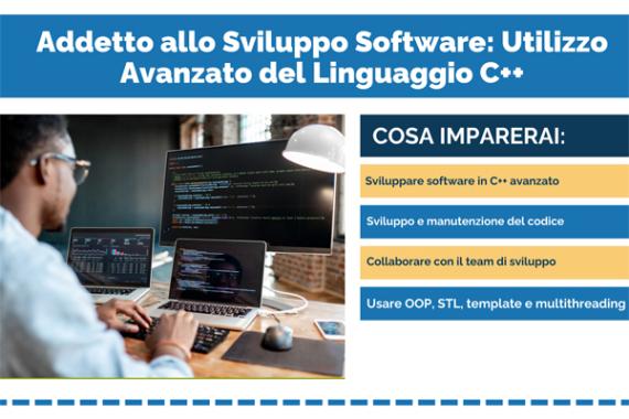 Corso Addetto allo Sviluppo Software e Utilizzo Avanzato del Linguaggio C++
