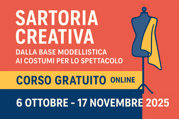corso sartoria creativa 2025 gratuito