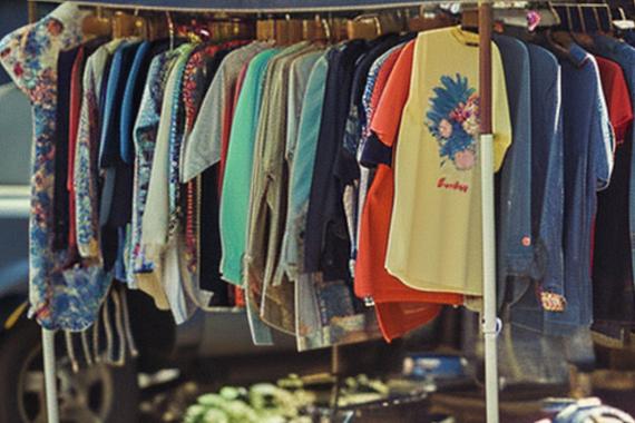 Swap party in Piazza Verdi