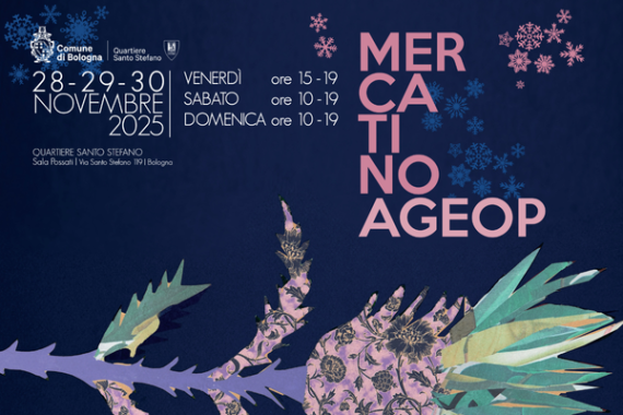 locandina mercatino di natale ageop