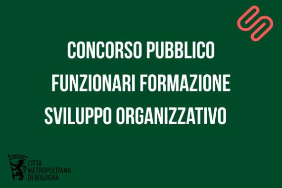 concorso pubblico funzionari e formazione 