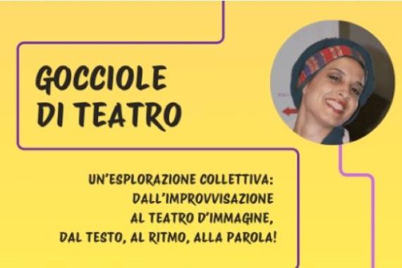 gocciole di teatro 2026