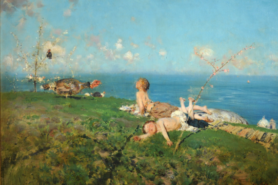 L’intruso, Francesco Paolo Michetti