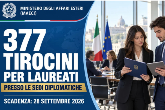 377 tirocini diplomatici
